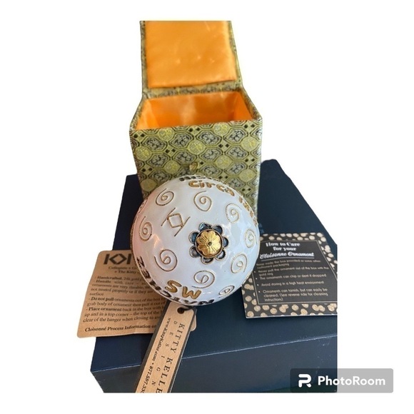 Christmas Gold Plated Ornament: NATCHEZ, MS. MONMOUTH HISTORIC INN - Picture 11 of 15